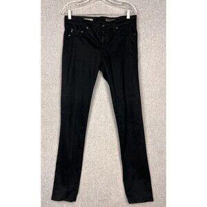 AG Adriano Goldschmied The Jegging Super Skinny Fit Womens 30 R Black USA